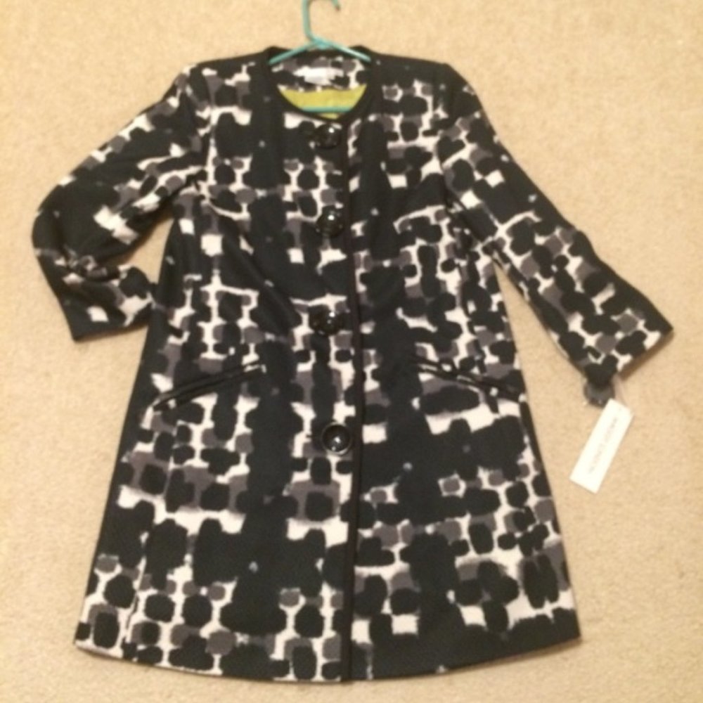 Very Stylish Fall/Spring/Winter Topper Jacket -6 - Picture 2 of 16